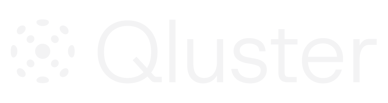 Qluster Logo Horizontal - Quartz